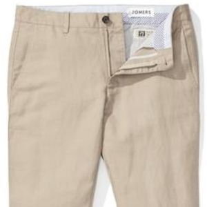 Jomers Baird McNutt Linen Khaki Chinos